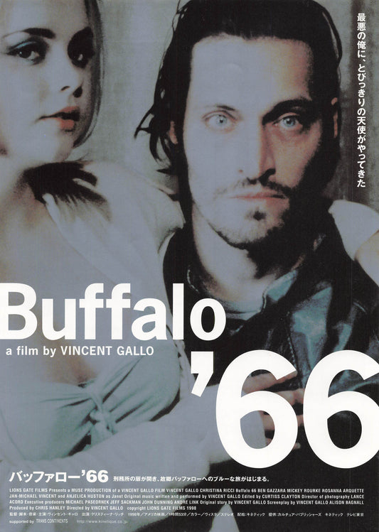 Chirashi Buffalo '66  1998 Movie Japanese Flyer B5 Vincent Gallo