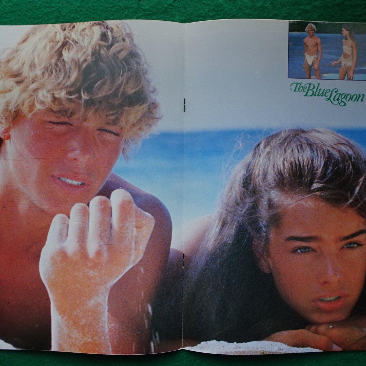 Program The Blue Lagoon 1980 Movie Japanese Brooke Shields Christopher Atkins