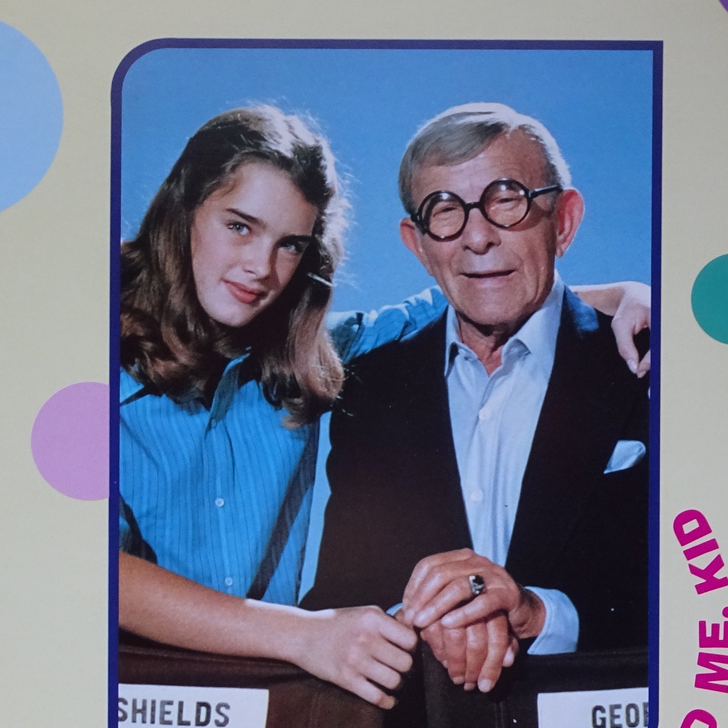 Program JUST YOU AND ME, KID Movie Booklet 1981 George Burns Brooke Shields Japanese