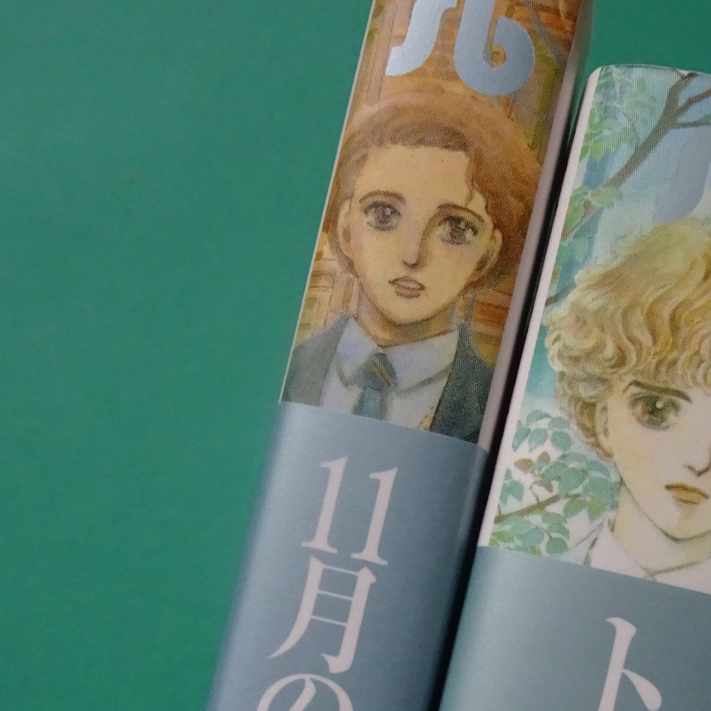 Manga 萩尾望都 小学館文庫 11月のギムナジウム トーマの心臓(with OBI) Set of 2