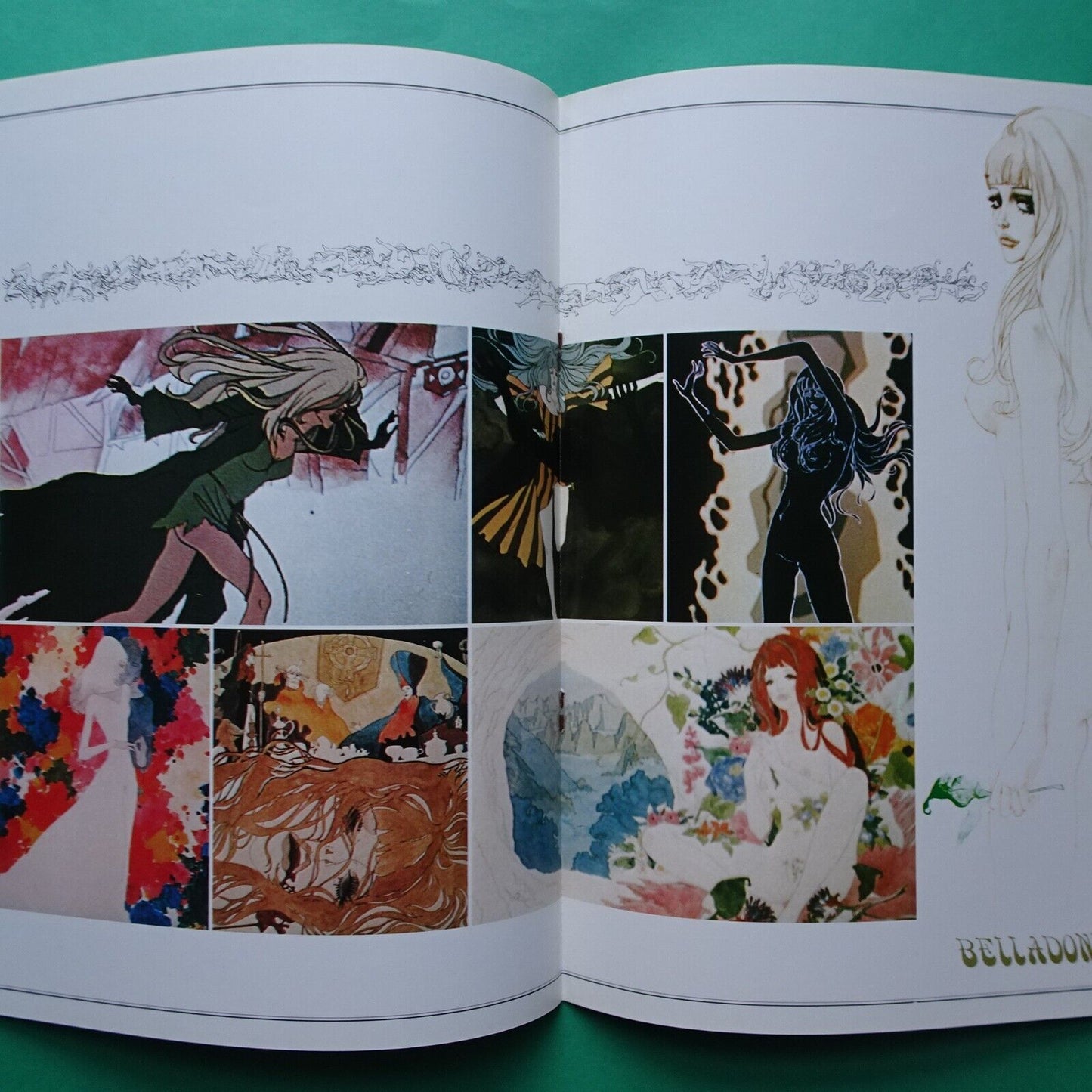 Program Belladonna of Sadness 1973 Japanese Movie A4 Tezuka Production Yamamoto Excellent