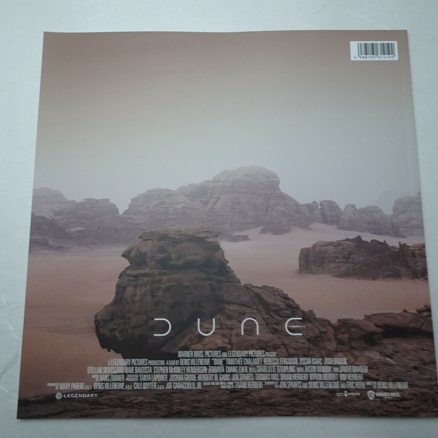 DUNE 2021 movie Japanese Program Denis Villeneuve Timothee Chalamet Rebecca Ferg
