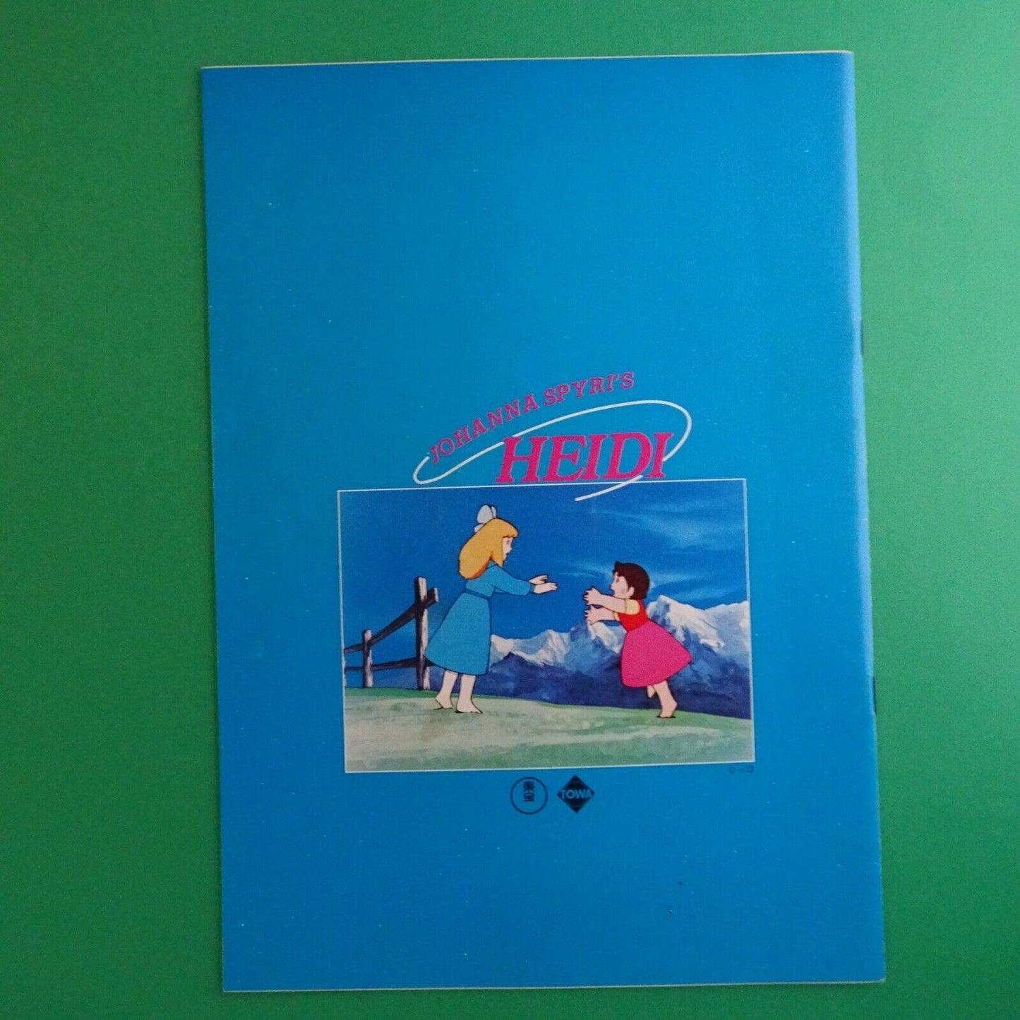 HEIDI, GIRL OF THE ALPS 1974 Japanese Movie Program A4 anime Miyazaki Hayao