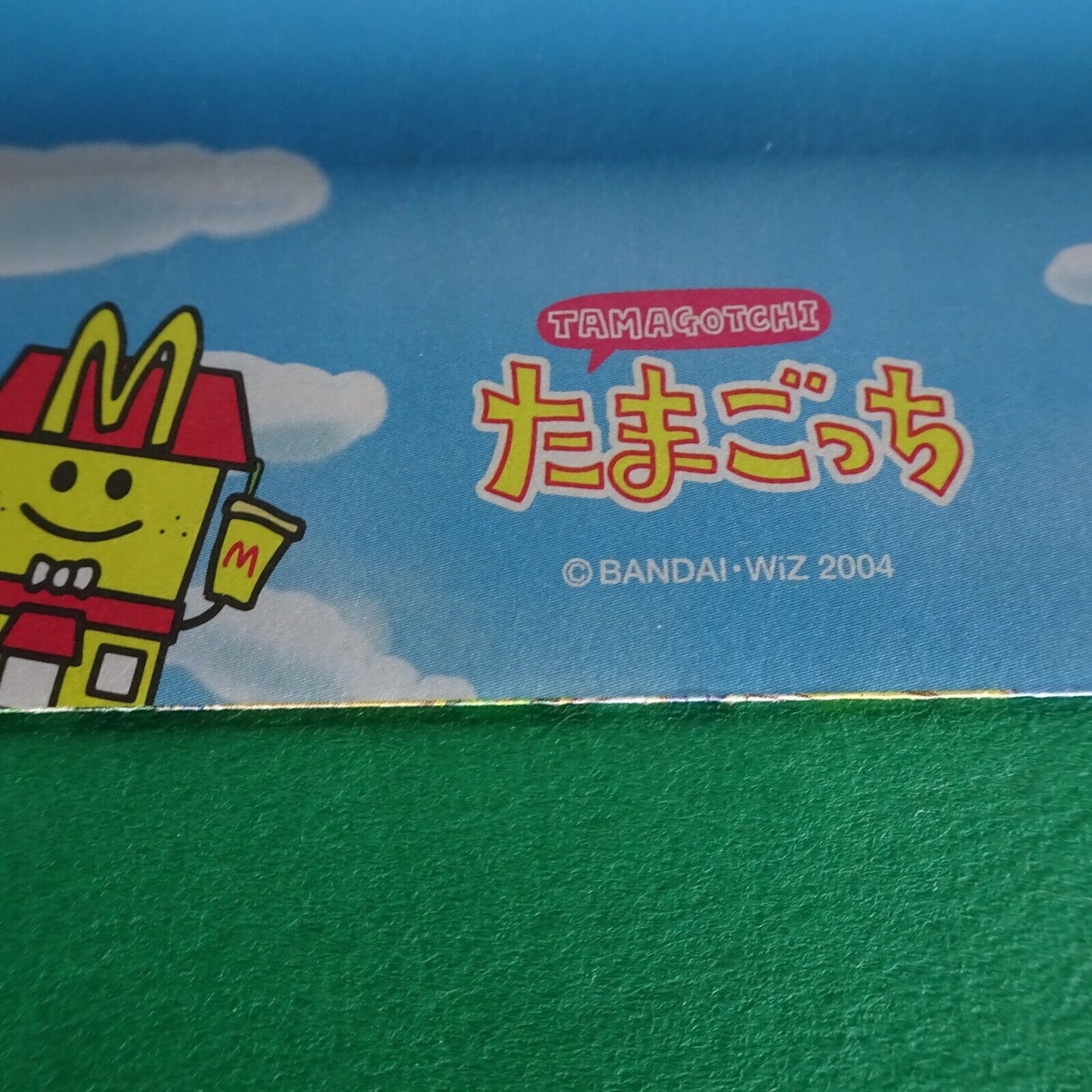 Tamagotchi! 2004 MacDonald gift card + paper sleeve Used balance 0 from Japan