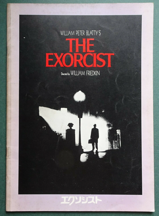 The Exorcist 1973 Movie Japanese Program Ellen Burstyn Max von Sydow Linda Blair