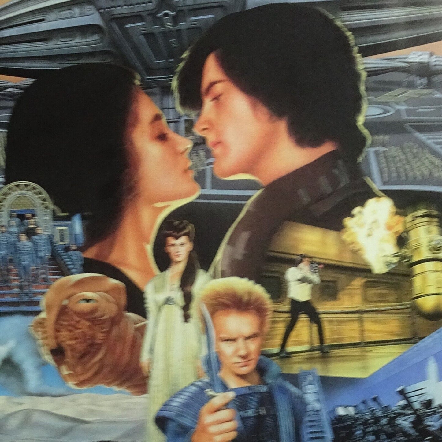DUNE 1984 set 2 STING David Lynch Movie Japan chirashi original mini poster B5