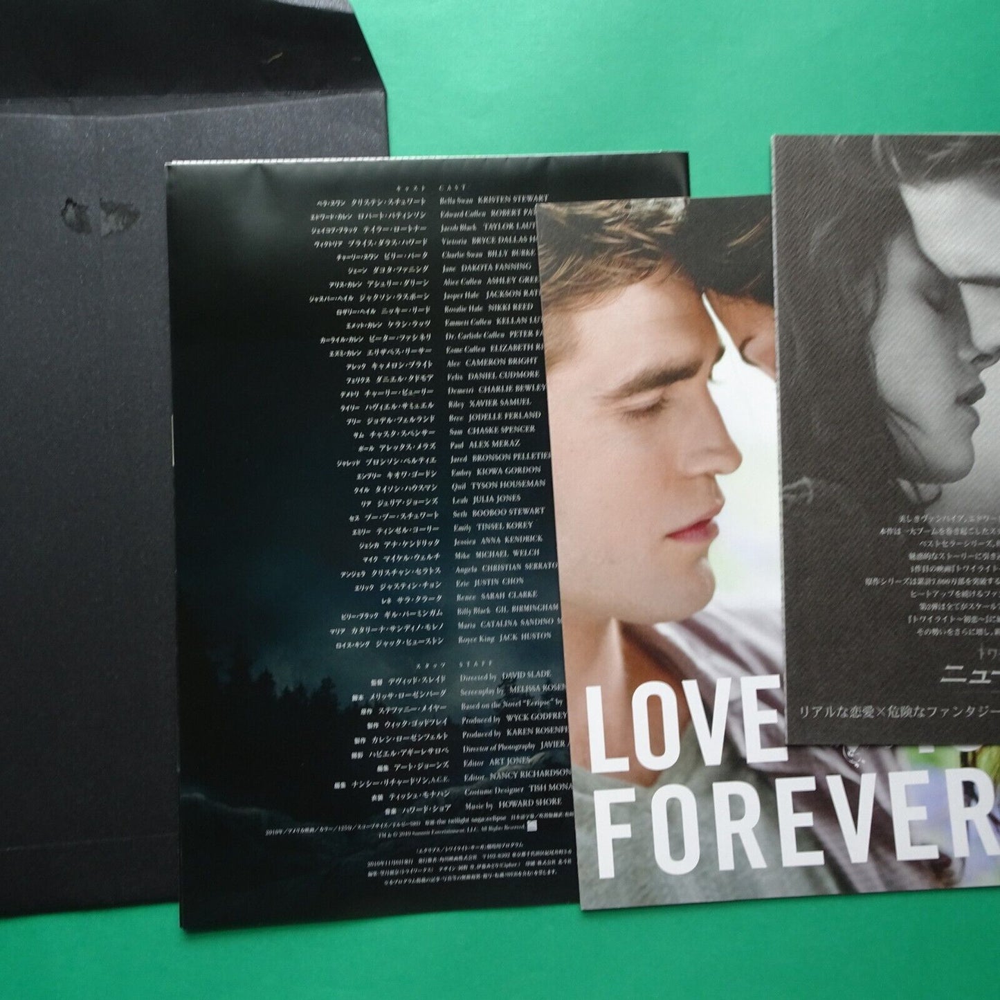 Eclipse Twilight Saga theater program regular versio 2010 Movie Program Japanese