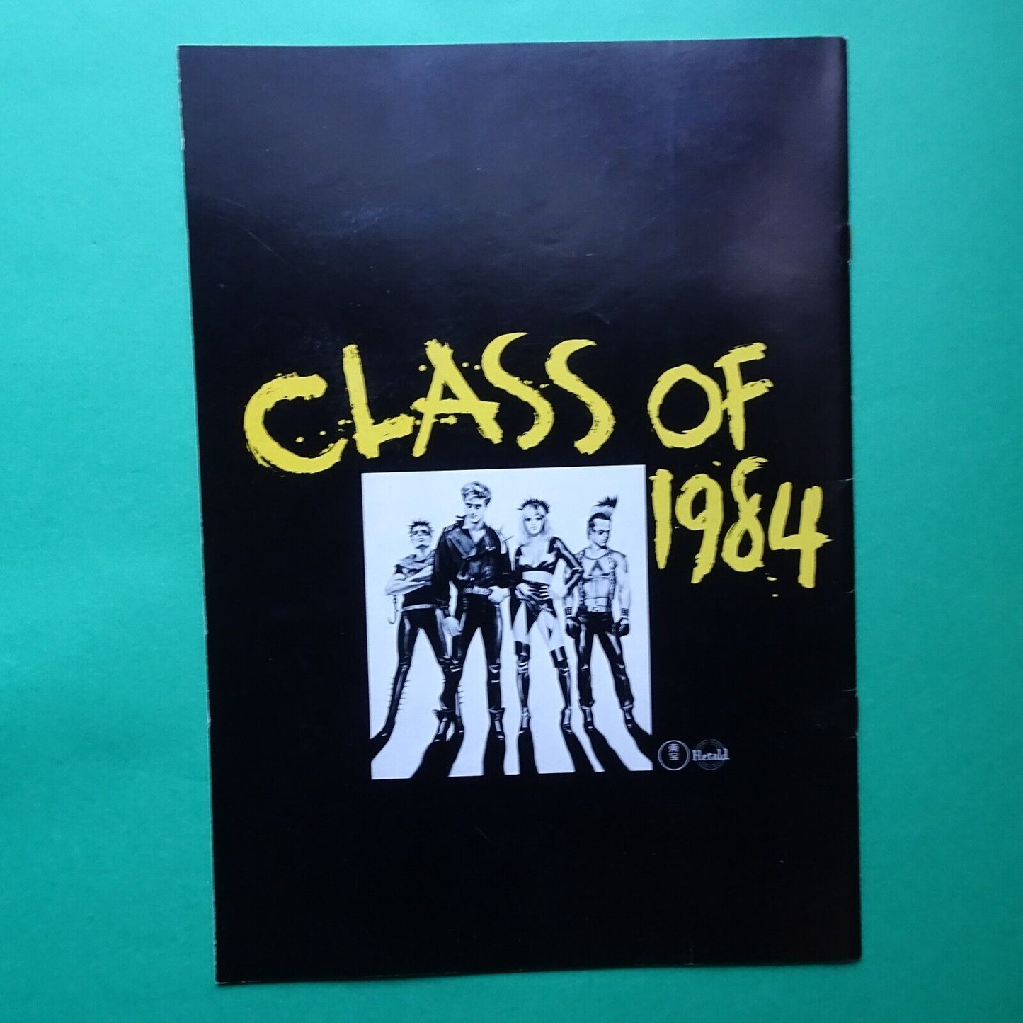 CLASS OF 1984 Perry King Michael J. Fox 1982 movie Japanese Program A4