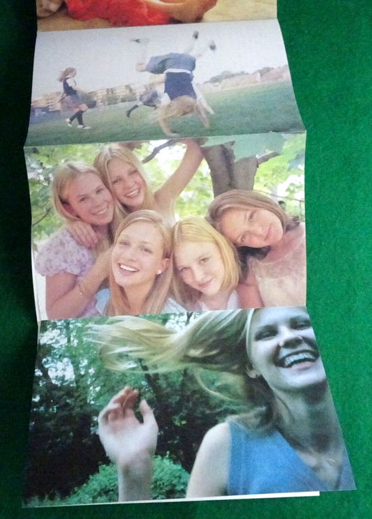 The Virgin Suicides 1999 Sofia Coppola movie leaflet Japanese 16 pages rare
