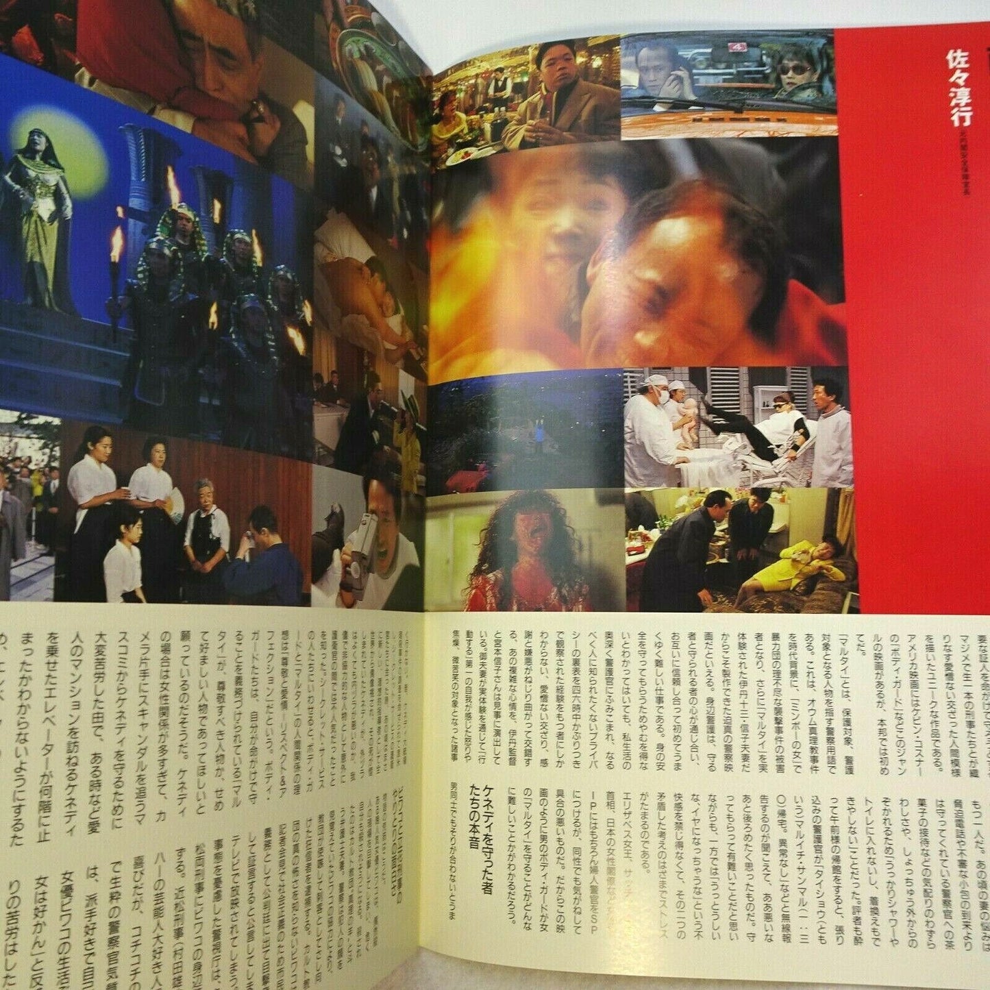Juzo Itami Woman in Witness Protection Marutai 1997 Japanese Movie Program A4