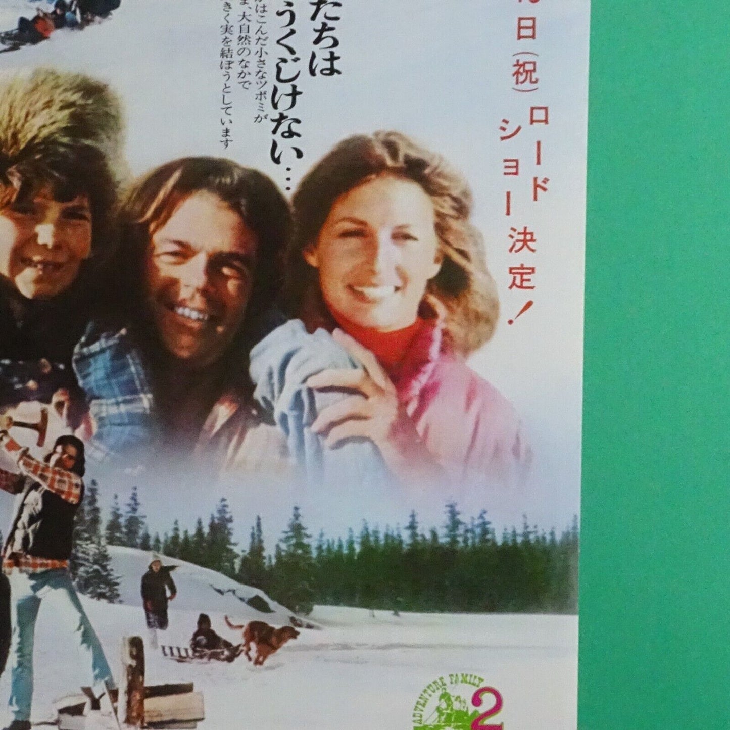 The Further Adventures of the Wilderness Famiy 1978 Movie B5 CHIRASHI mini poste
