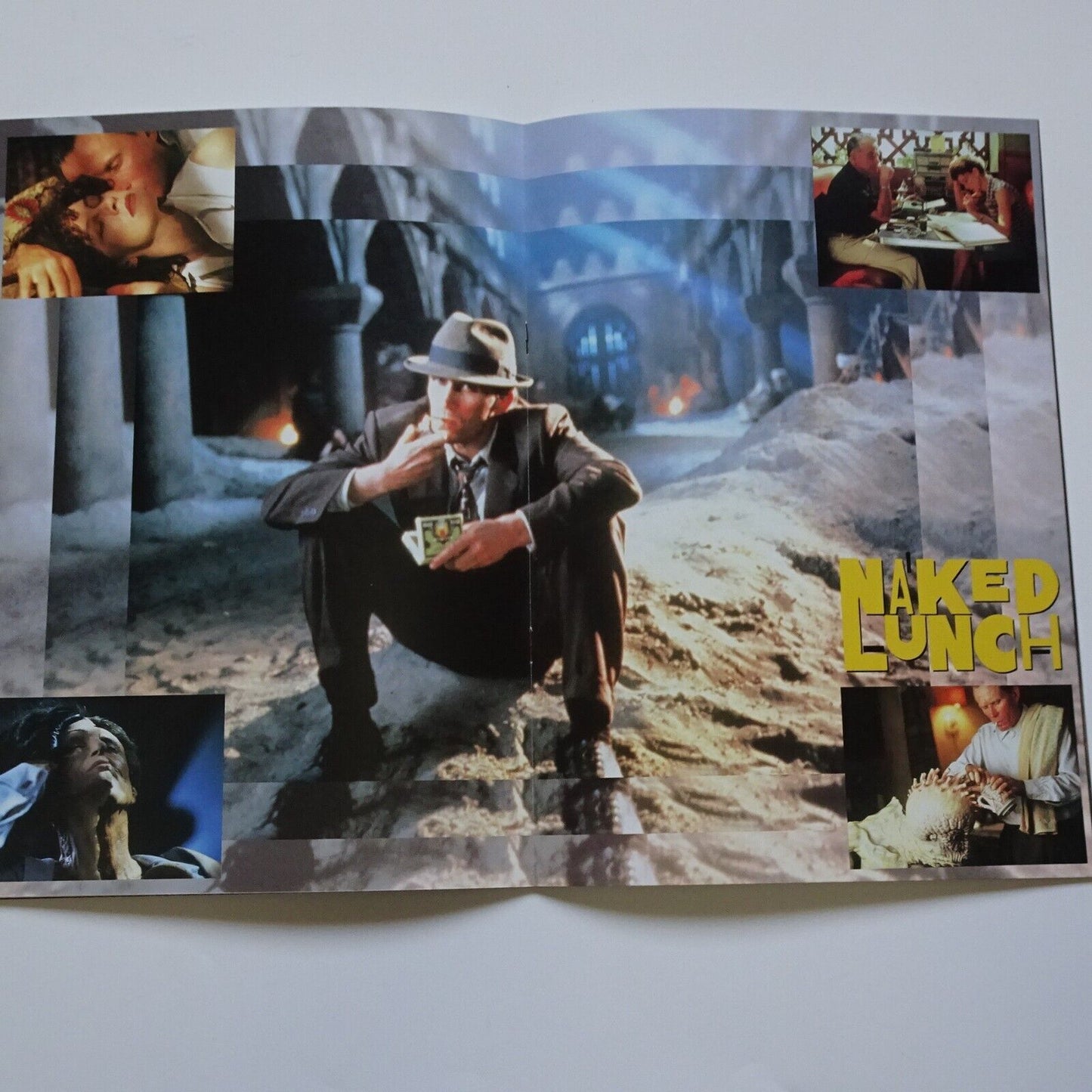 Program Naked Lunch 1991 David Cronenberg Peter Weller Movie Japanese A4