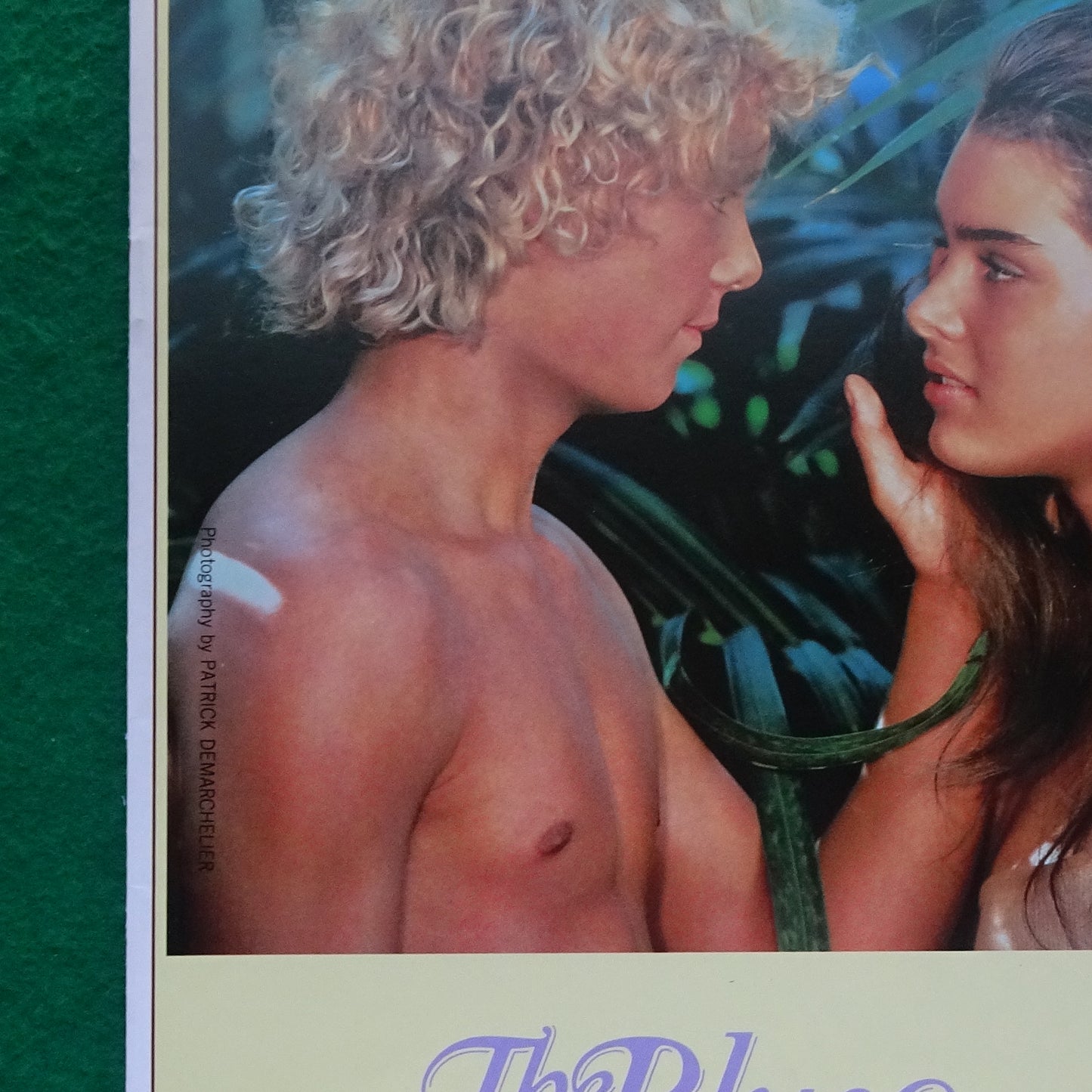 Program The Blue Lagoon 1980 Movie Japanese Brooke Shields Christopher Atkins