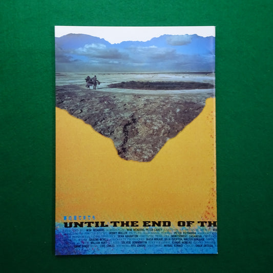 Until the End of the World 1991 Wim Wenders Movie Japanese Program B5