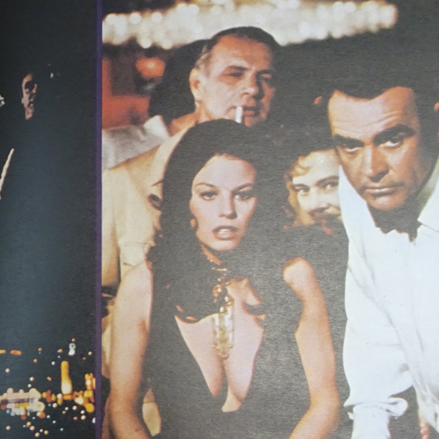 Program 007 Diamonds Are Forever Japan Movie 1971 Sean Connery Guy Hamilton A4 size VG