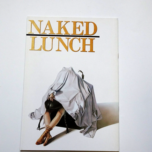 Program Naked Lunch 1991 David Cronenberg Peter Weller Movie Japanese A4